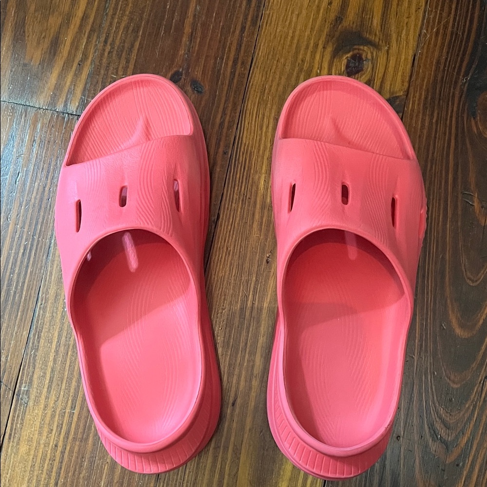 Pink Hoka Women's Sandals